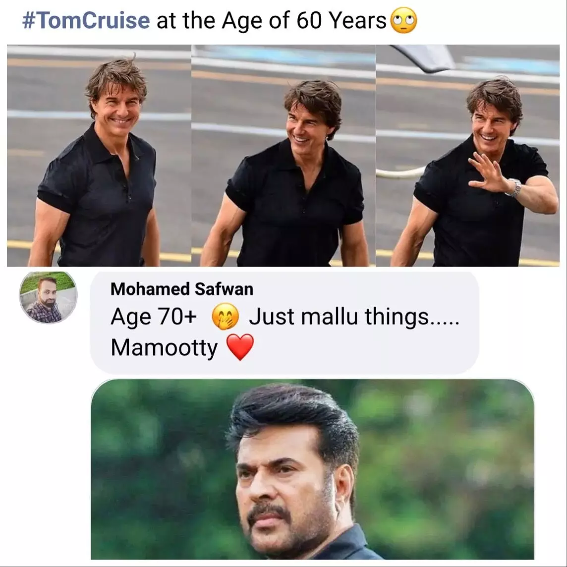 Aging like fine wine: Discussion on mega star Mammootys age comes to spotlight again