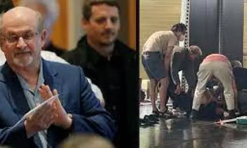 Author Salman Rushdie severely attacked at event in New York; attacker held