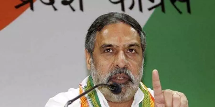 Anand Sharma resigns as chairman of Himachal Congress steering committee