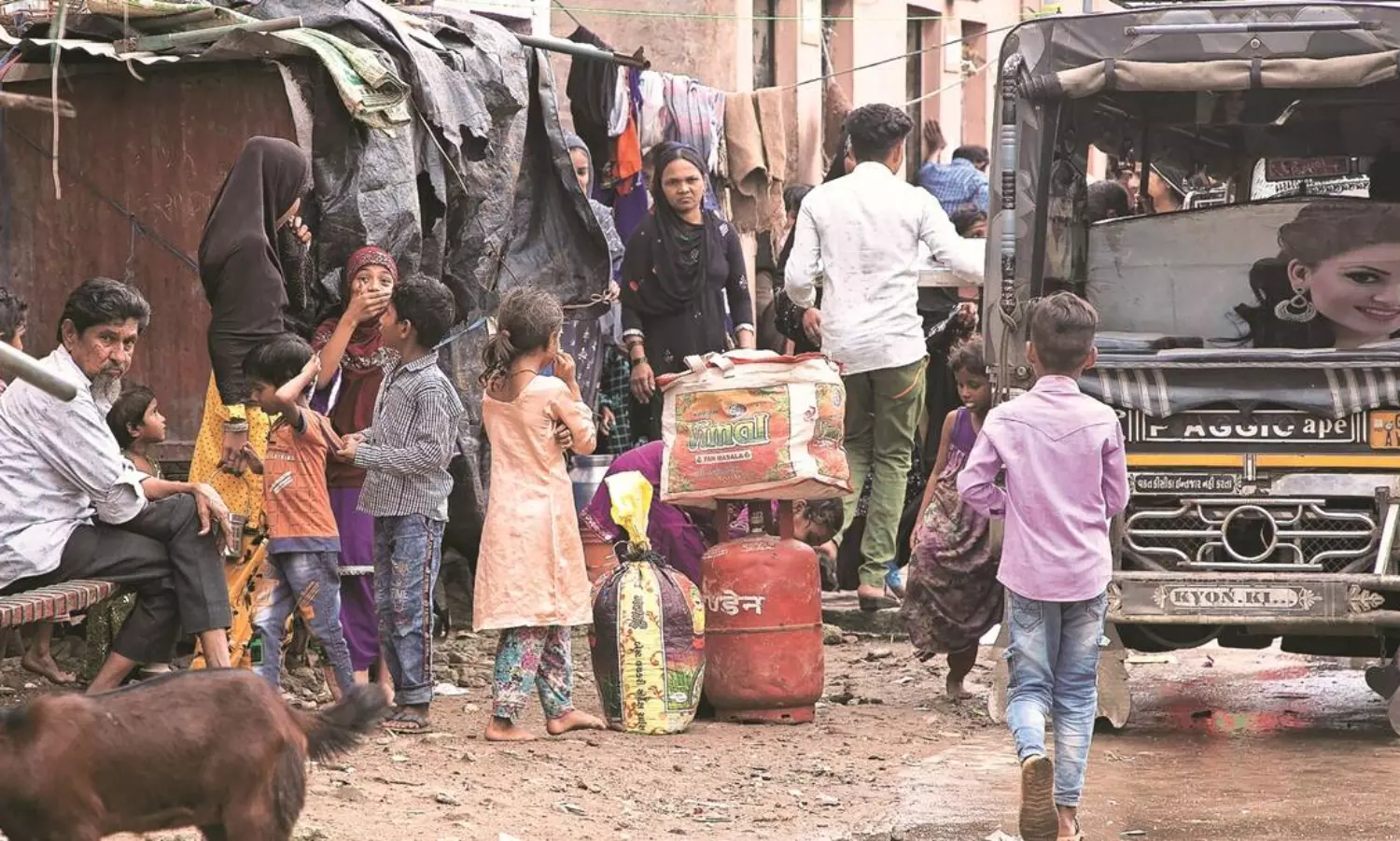 Fear following Bilkis case convicts release forces Muslim families to seek shelter in relief colony