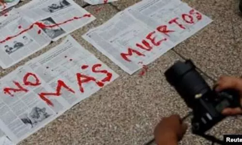 Journalist shot dead in Mexico, 15th media person to die so far this year