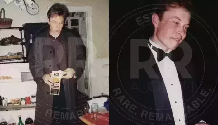 Take a look at Elon Musks never-before-seen photos auctioned by college girlfriend