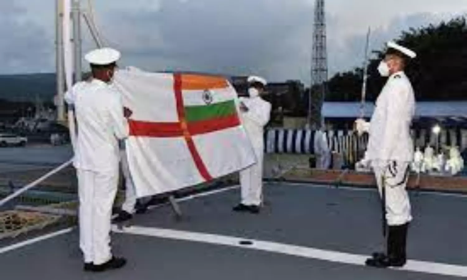 PM Modi to reveal new naval flag on Friday