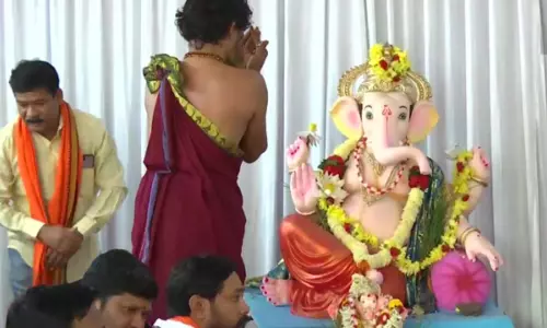 Ganesha idol installed at Hubbali Idgah ground; Anjuman-e- Islam challenges HC order in Supreme Court