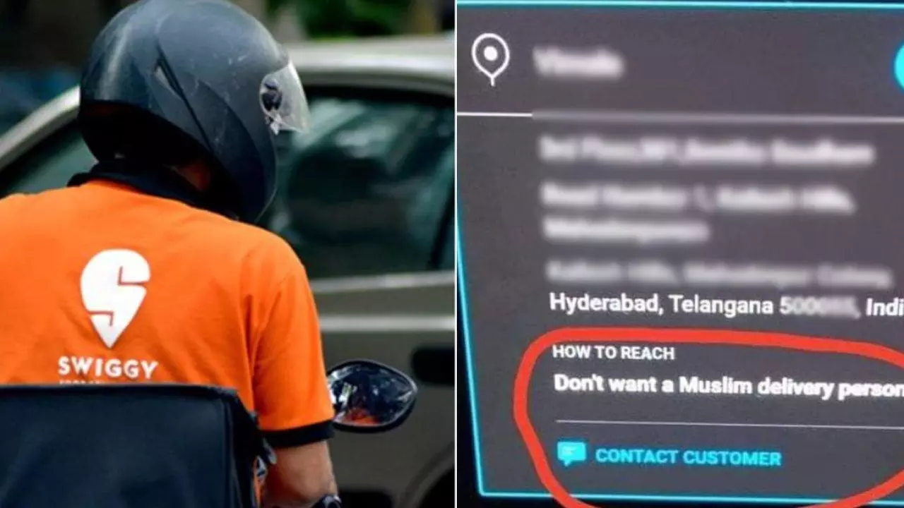 Swiggy reacts to dont want Muslim delivery boy row