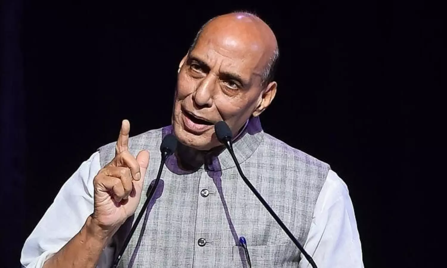 Dual-threat on borders, need tech advancement in defence sector: Rajnath