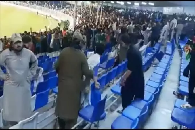Angry Afghan fans beat Pak supporters, vandalise stadium after Asia Cup loss
