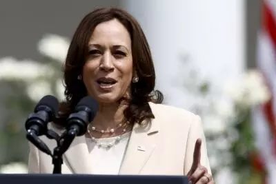 Kamala Harris urges space to be protected for the benefit of all people