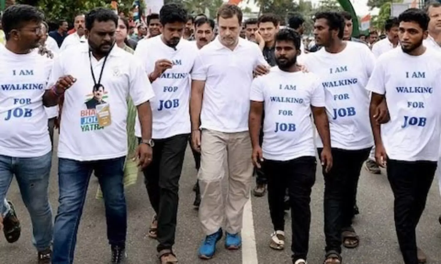 Third day of Kerala leg of Bharat Jodo Yatra began with strong turnout