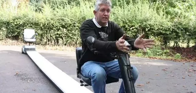 57-year-old man builds the worlds longest mobility scooter