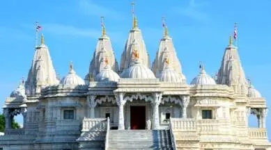 Torontos Swaminarayan temple defaced with anti-Indian graffiti by Canadian Khalistani extremists; matter raised with Canada