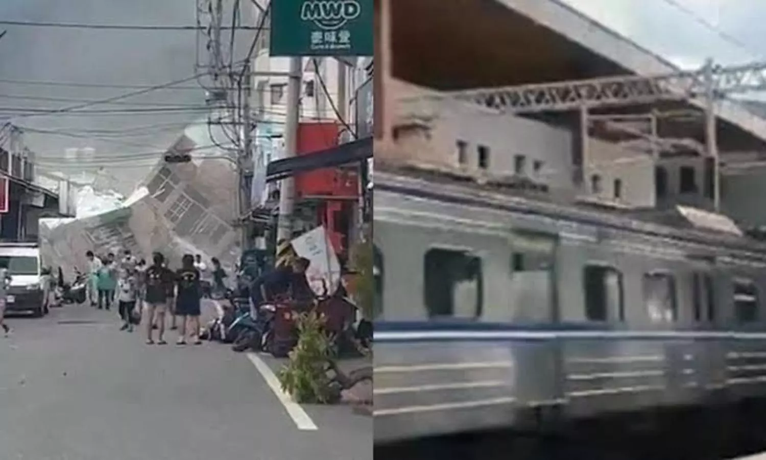 Taiwan: 6.8 magnitude quake hits Taitung county; train derails after collision with concrete