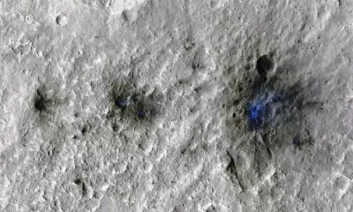 First impact sounds of space rocks on Mars detected by NASA lander