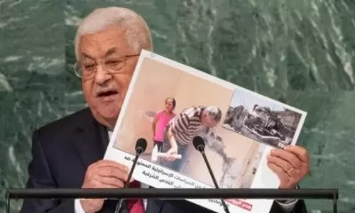 Israel not to partner in peace process: Palestine Pres