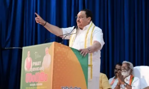 Corruption even reached Pinarayi Vijayans office: JP Nadda