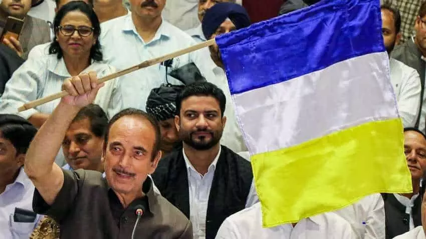 Ghulam Nabi Azad launches Democratic Azad Party in Kashmir