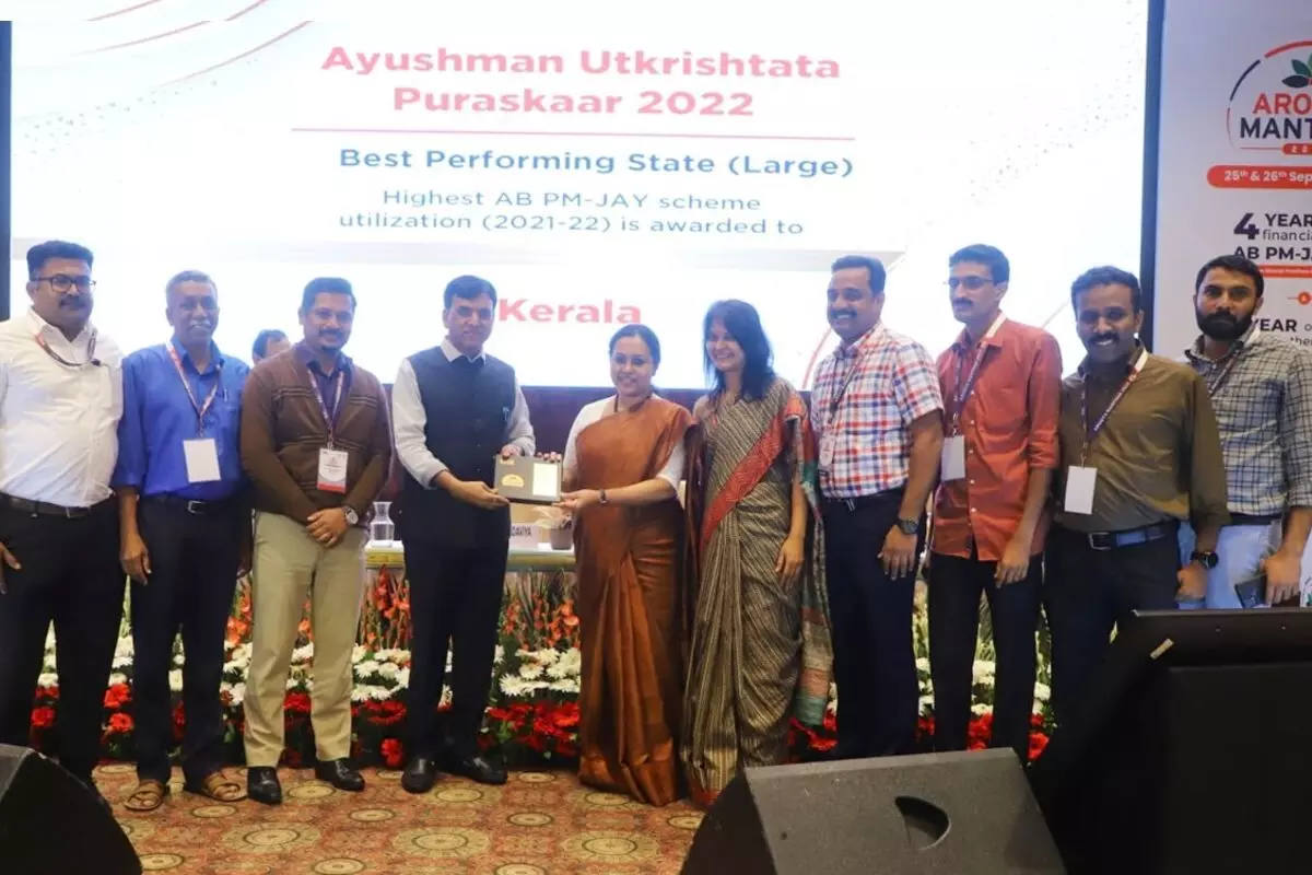 Kerala gets Best Performing State award for free treatment