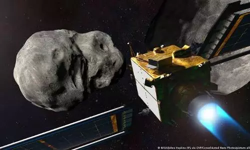 NASAs DART spacecraft hits asteroid in historic earth deflection tech test