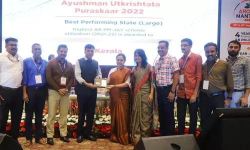 Kerala gets Best Performing State award for free treatment