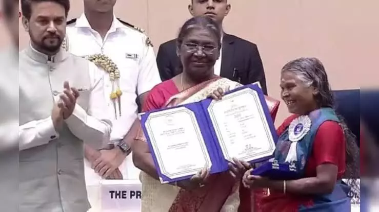 Keralas folk singer Nanjiyamma bags Best Playback Singer at 68th National Awards