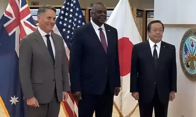 US, Australia & Japan to work together against China