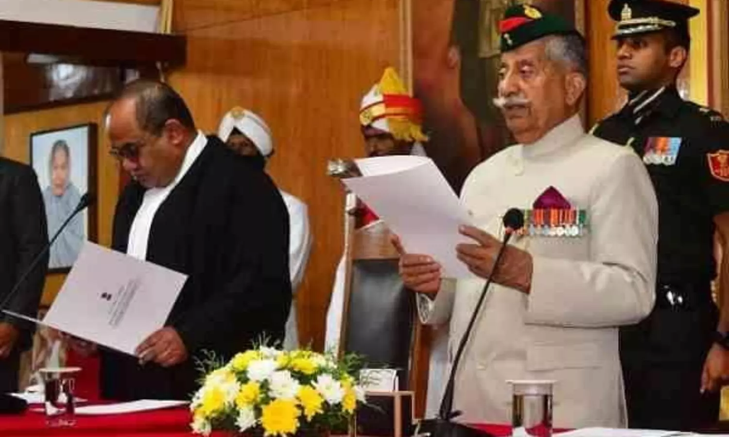BD Mishra sworn in as governor of Meghalaya