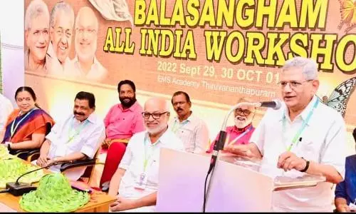CPI-M revitalises childrens front to counter RSS ideological intrusion
