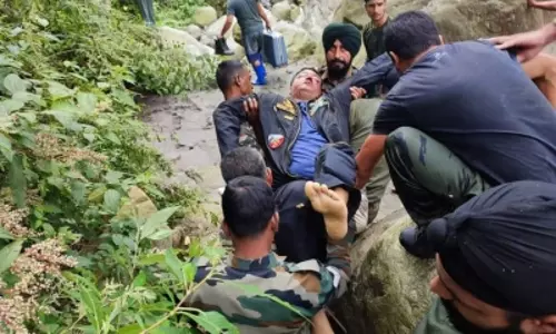 Army chopper crashed in Arunachal, One pilot dead and another injured
