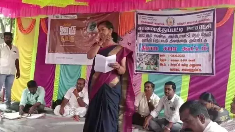 An honest teacher helplessly cries over her cursed school in Tamil Nadu