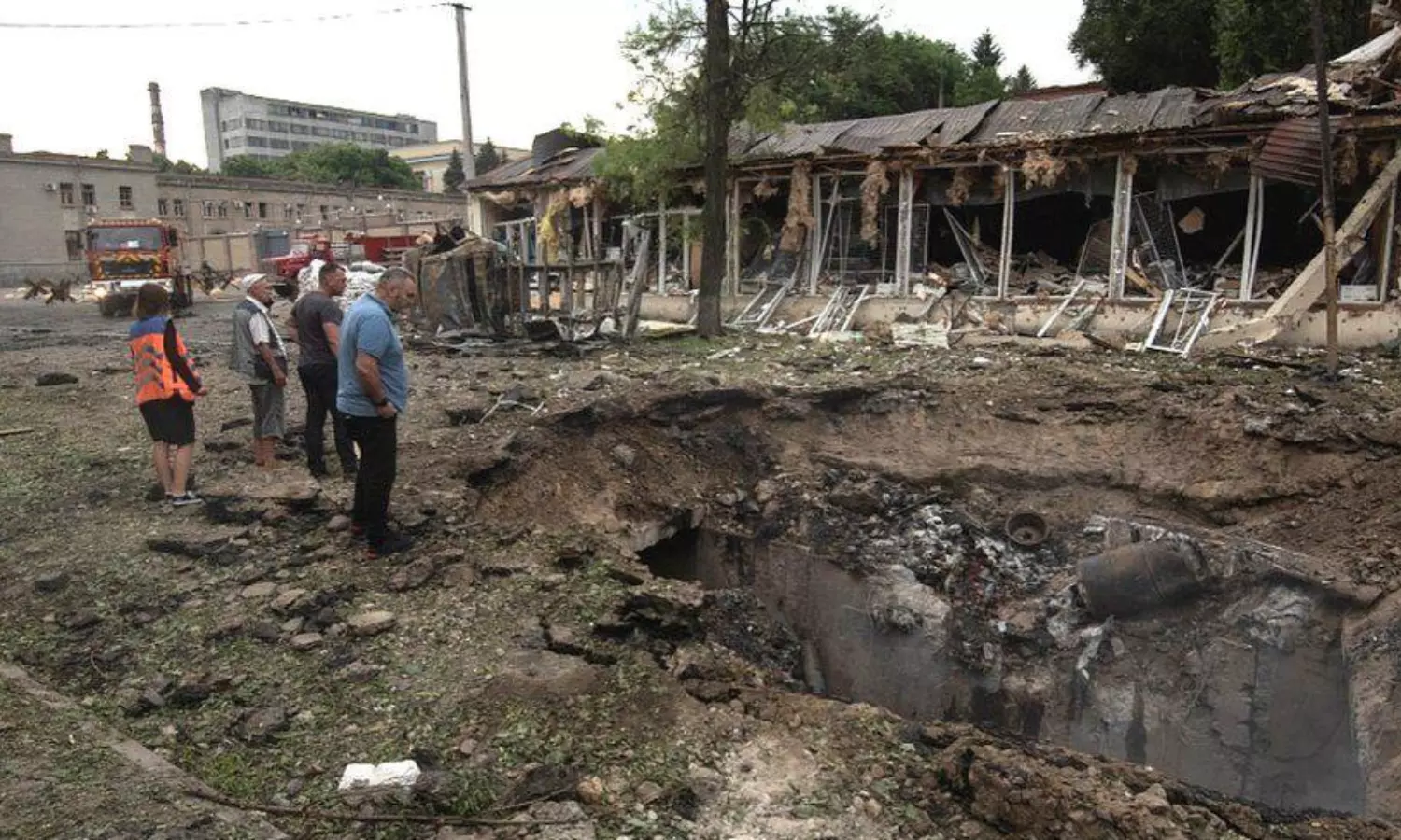 Russian missile strike in Ukraines Zaporizhzhia: 17 dead