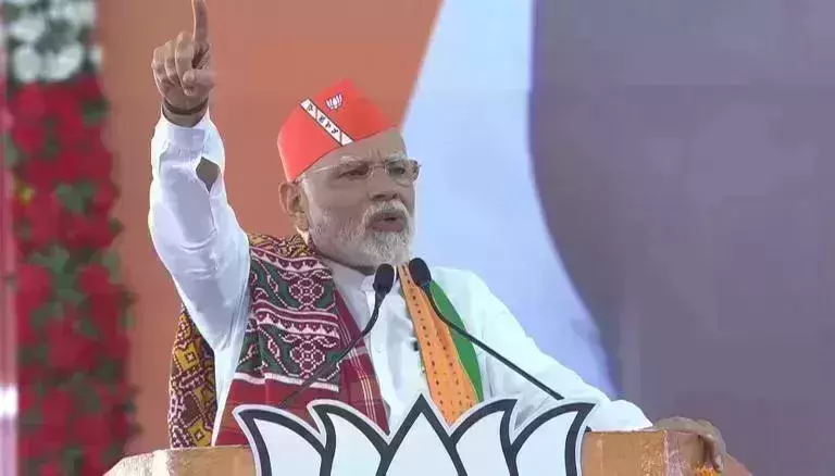 One person failed to solve Kashmir issue: Modi attacks Nehru