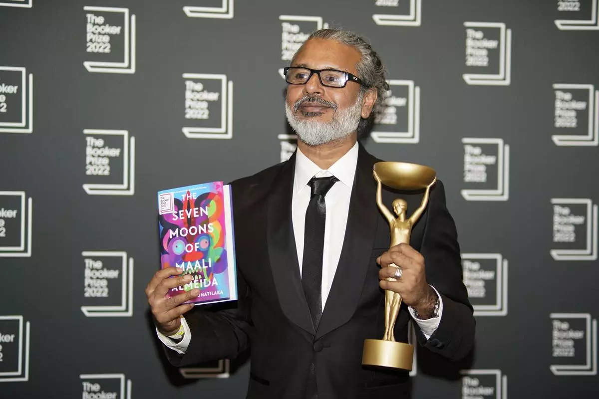 Sri Lankan author Shehan Karunatilaka wins 2022 Booker Prize for fiction