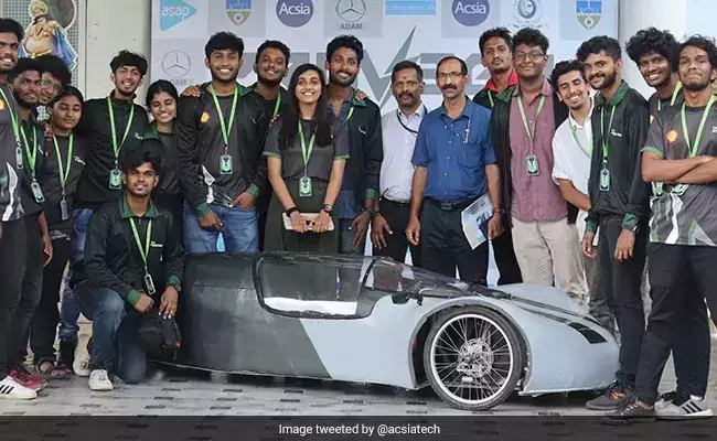Kerala students develop an electric car, Wins international competition