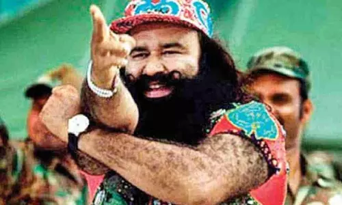 Gurmeet Ram Rahim: jailed for 20 yrs but out many times on parole with Z+ security