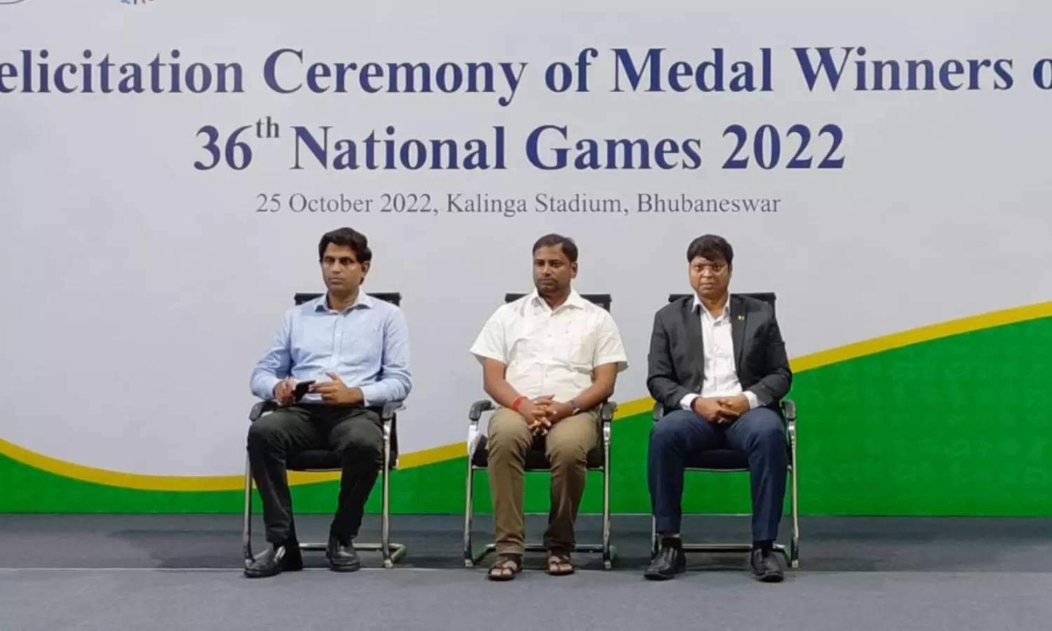 Odisha felicitates its 100 sports persons from 36 National Games
