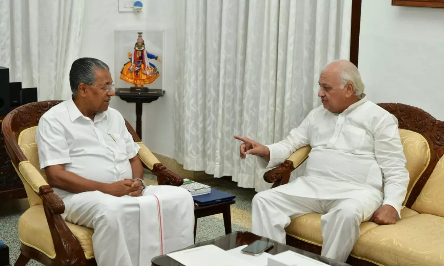 Kerala governor versus chief minister