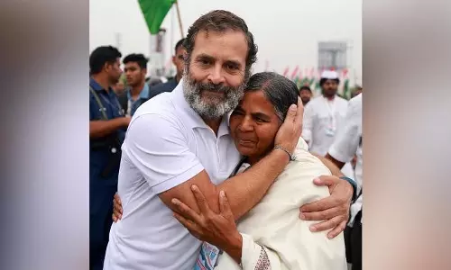 Bharat Jodo Yatra: Rohith Vemulas mother joins March, extends solidarity