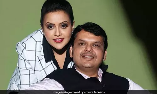 Wife of Devendra Fadnavis declines security perk from husbands office