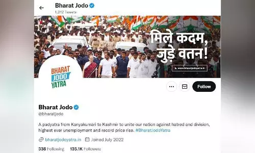 Court orders blocking of Congress, Bharat Jodo Yatra Twitter handles