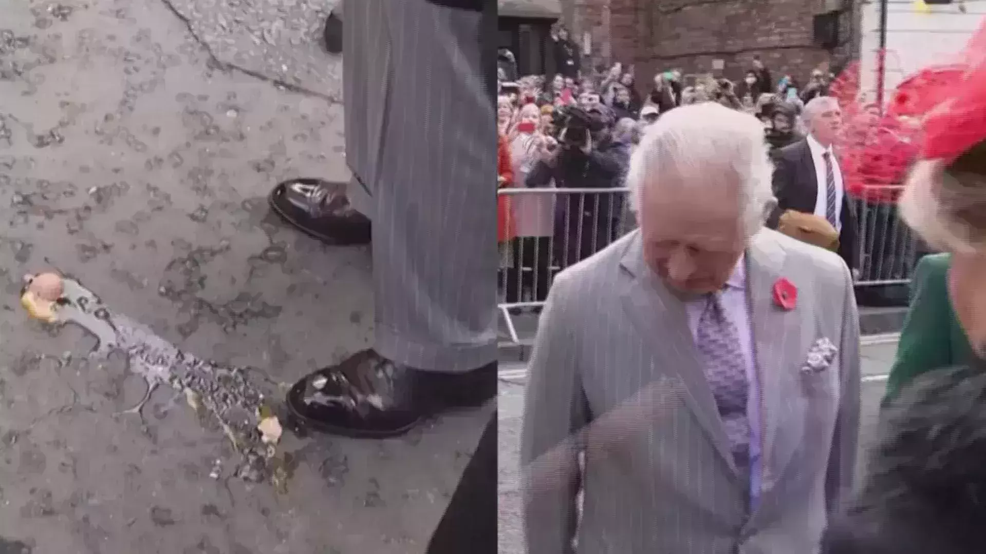 York student hurls eggs at King Charles, shouting not my king