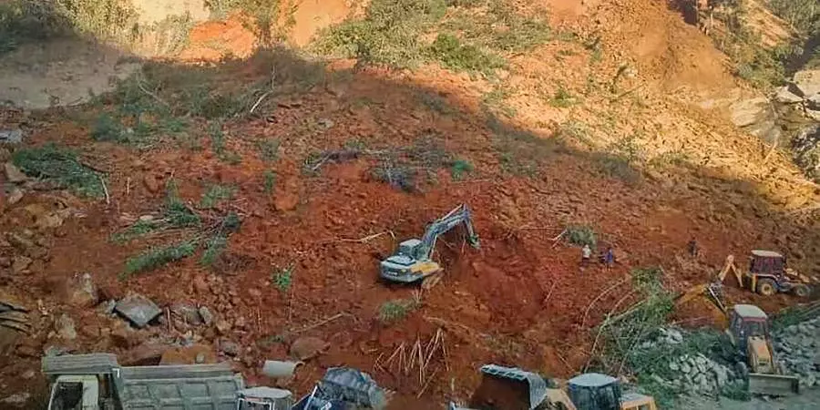 Stone quarry collapse in Mizoram: 8 dead, 12 feared trapped