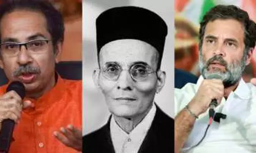 Uddhav Thackeray disagrees with Rahul Gandhis remarks; says love and respect Savarkar