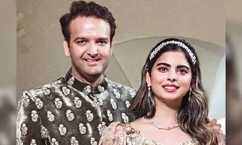 Couple Isha Ambani, Anand Piramal welcomed birth of twins