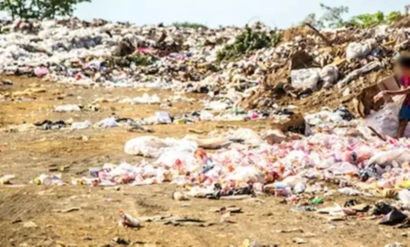 Protests emerge as TN farm remains dumpsite for wastes from Kerala