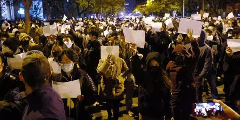 As protests continue in China, 840 fresh covid cases reported in Beijing