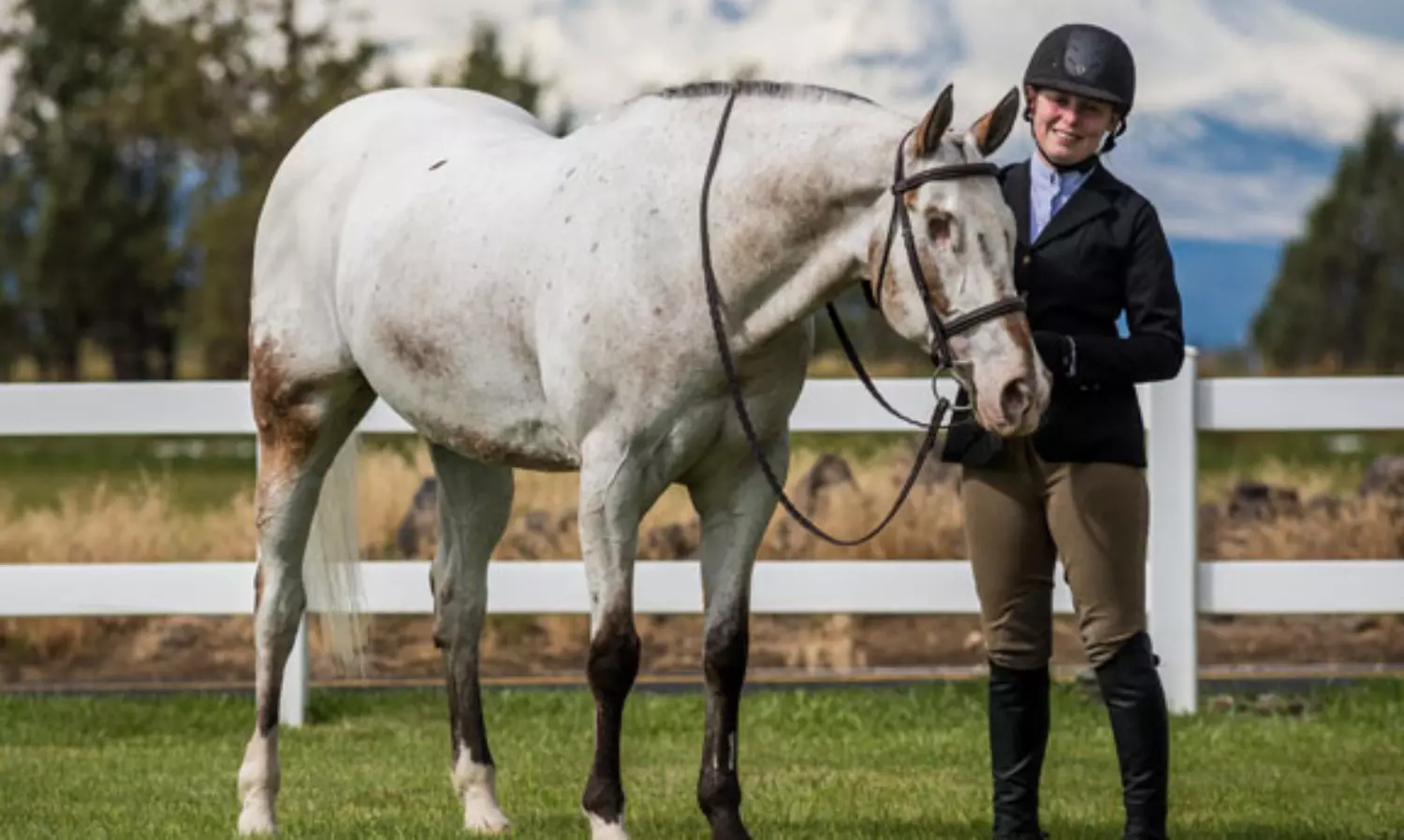 Blind horse from Oregon creates three world records