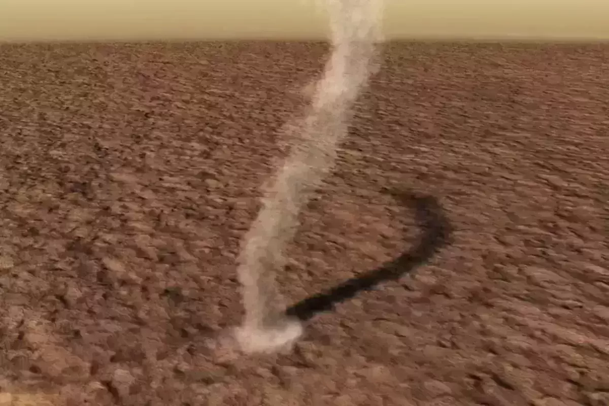 Mars dust devils sound recorded for the first time