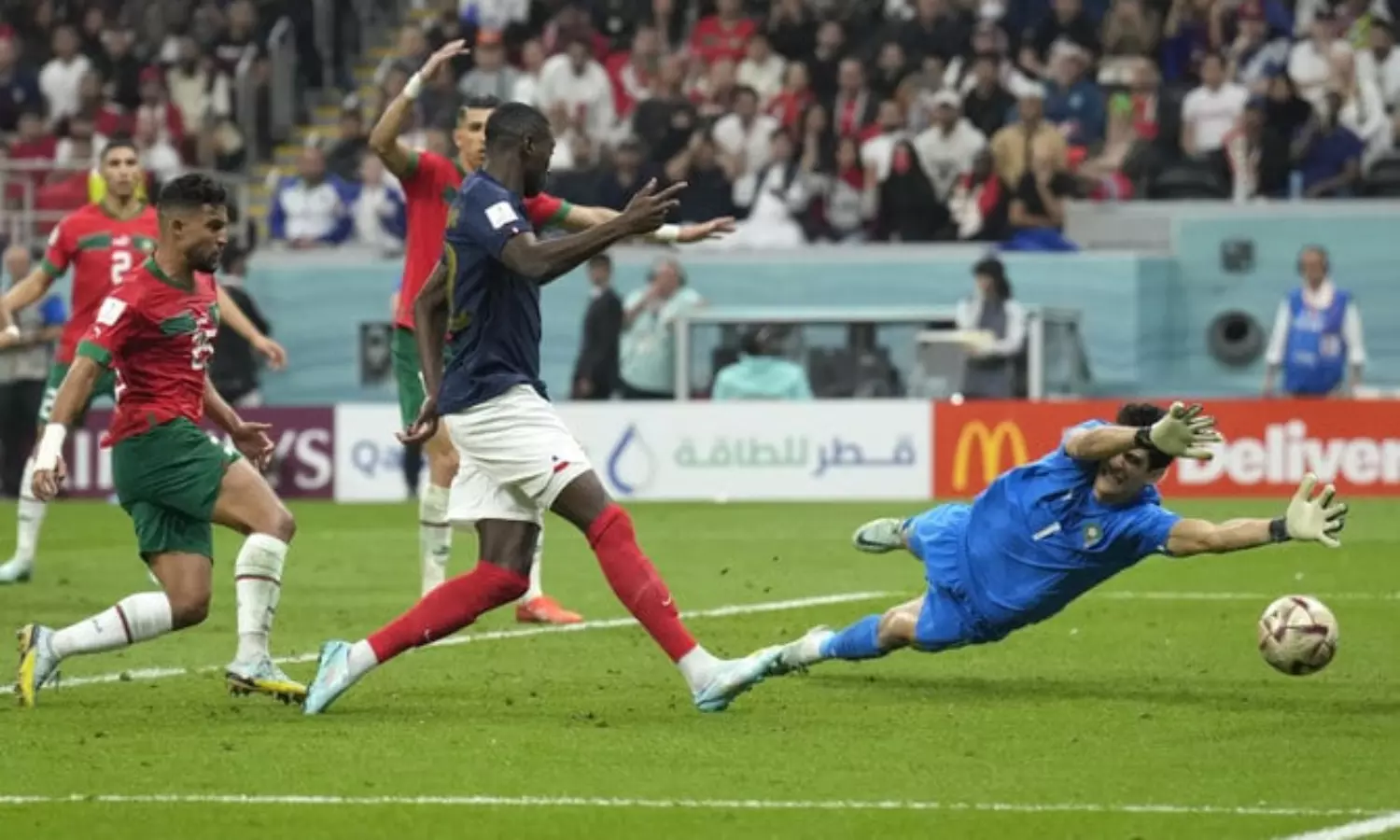 Morocco concedes 2-0 defeat to reigning champions France