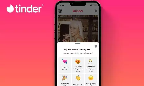 Tinders new feature: members could state what they are looking for