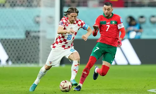 FIFA World Cup: Croatia defeated Morocco 2-1 to take third place